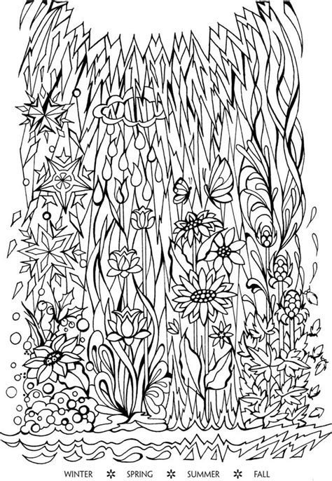 seasons coloring pages