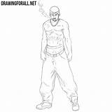 2pac Draw Drawingforall sketch template