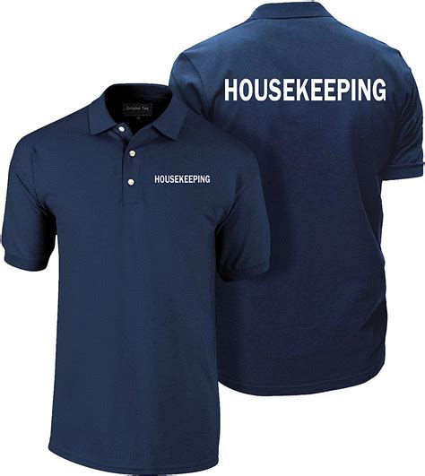 amazoncom housekeeping polo shirt staff shirt employee polo shirt
