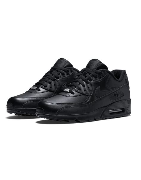 Nike Air Max 90 Leather Black Gabberwear