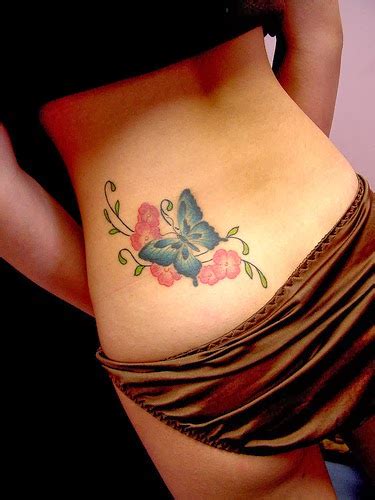 Beautiful Lower Back Tattoos For Women Half Sleeve