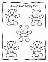 Bear Gummy Sorting Activity Graphing Bears Statzel Christine Created sketch template
