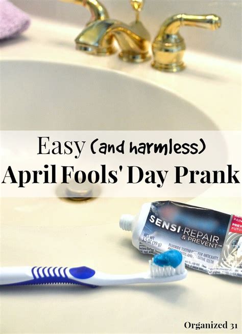 easy april fools day prank idea easy april fools pranks april fools day easy pranks  kids