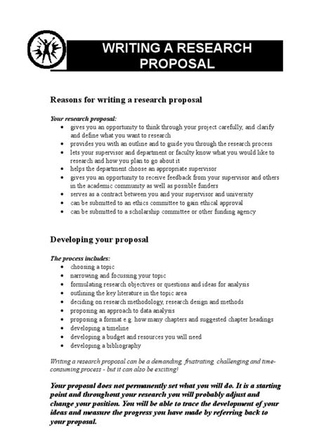 write  methodology  project proposal