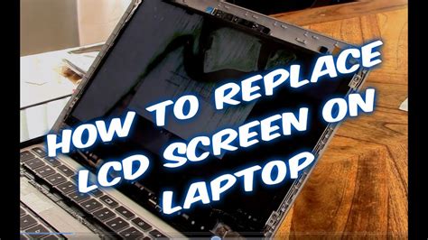 easy    fix  broken laptop lcd screen youtube