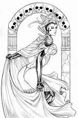 Coloring Pages Adult Deviantart Sexy Queen Evilqueen Lines Toolkitten Adults Drawings Evil Sheets Color Colorful Books Line Fan Visit Ink sketch template
