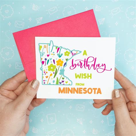 birthday  floral custom state card set  cards colette paperie funny greeting cards