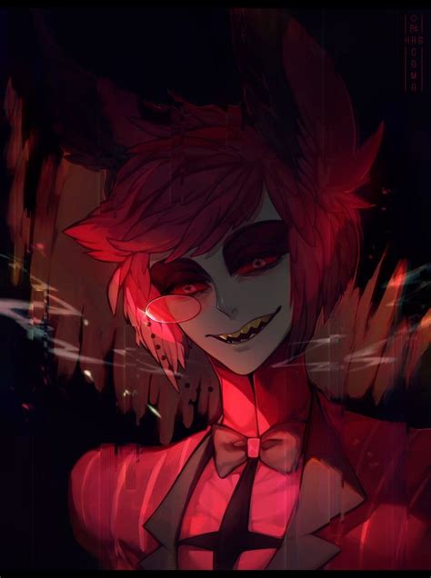 hazbin hotel alastor  hrs coma  deviantart   hotel art