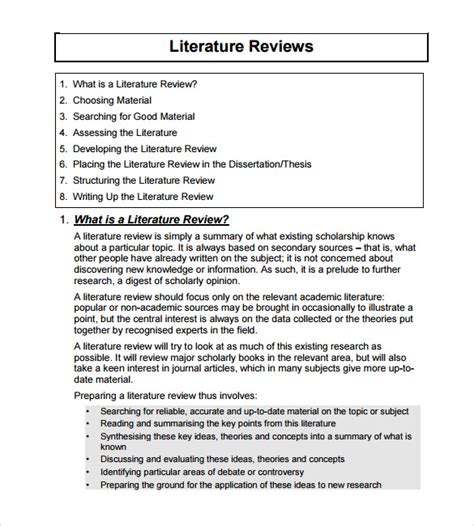write business literature review books  research methodology