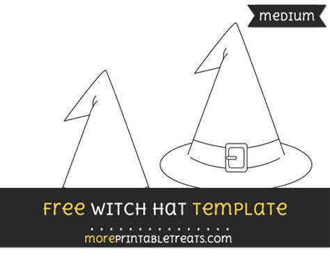 printable witch hat template iximmviii