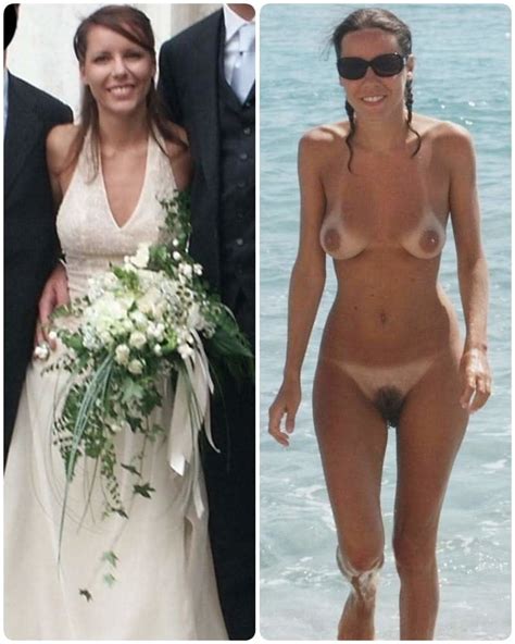 wedding day brides dressed undressed on off ready to fuck 94 pics