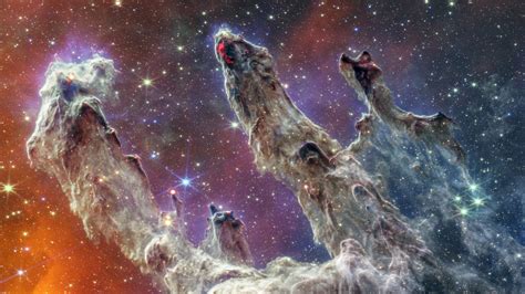 nasa webb telescope unveils soul haunting  pillars  creation