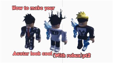 How To Make Your Roblox Avatar Look Cool With Robux Pt2
