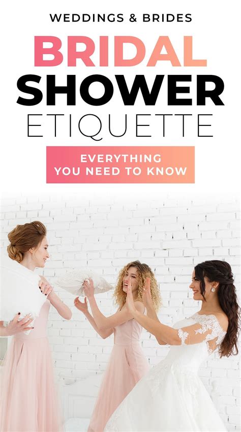 bridal shower etiquette everything you need to know weddings and brides