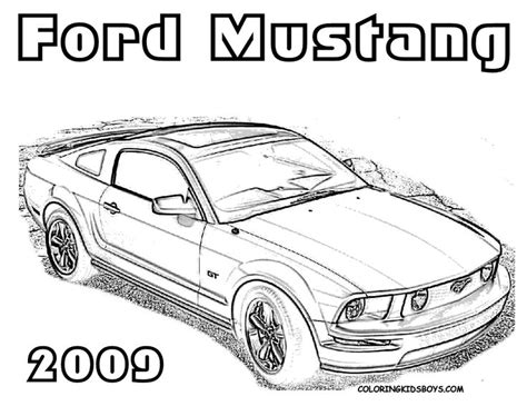 images  mustang coloring pages  pinterest cars