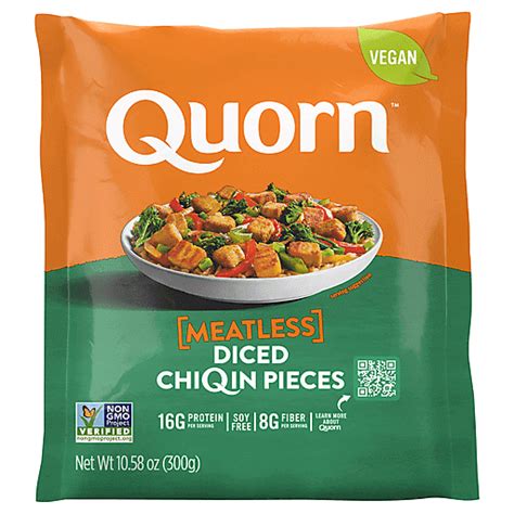 quorn chiqin pieces meatless diced  oz shop price cutter