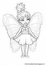Mariposa Barbie Coloring Pages sketch template