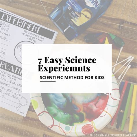 easy scientific method experiments