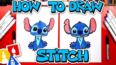 draw stitch  lilo  stitch art  kids hub