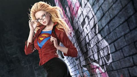 supergirl full hd wallpaper and background image
