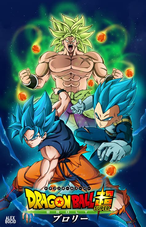 Dragon Ball Super Broly Poster By Alexbocioart On Deviantart