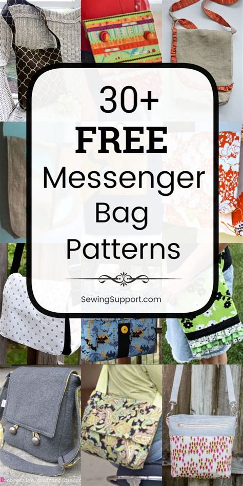 top ten  messenger bag patterns