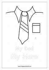 Coloring Pages Dad Father Fathers Printable Hero Megaworkbook Sheets sketch template