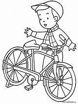 Bike Coloring Bicycle Pages Kids Printable Coloringpagesfortoddlers Color Colouring Bright Colors Favorite Choose sketch template