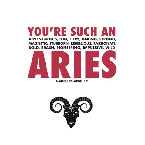 quiplip aries greeting card from the astrocards collection