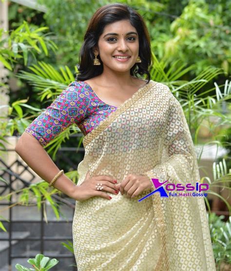 only actress niveda thamos new photos saree