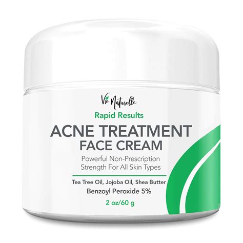 acne treatment cream topical anti acne medication  benzoyl