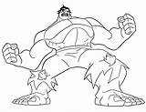 Hulk Coloring Pages Incredible Red Kids Printable Colouring Comments Children Book sketch template