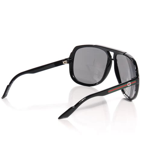 Gucci Aviator Sunglasses 1622 S Black 78712