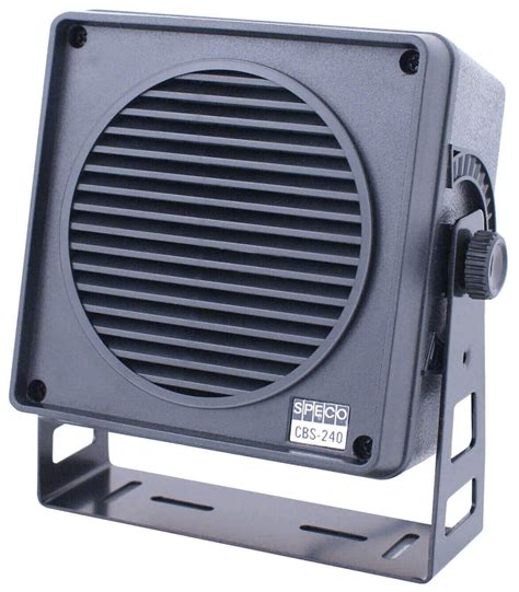 audio accessories speakers cbs    external speaker black