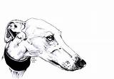 Galgo Greyhound Lurcher Whippet sketch template