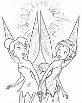 Tinkerbell Fairies Wonder sketch template