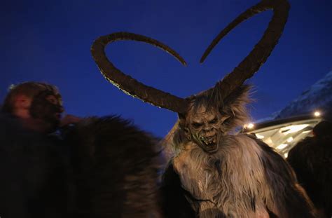 spend christmas  krampus  york amsterdam news   black view