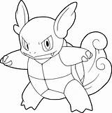 Pokemon Wartortle Coloring Pages Drawing Print Sheets Coloriage Imprimer Color Printable Squirtle Template Clipartmag sketch template