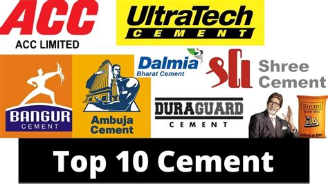 top  cement companies  india   popular cement brands