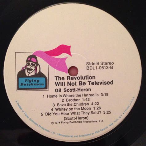 gil scott heron the revolution will not be televised vinyl discogs