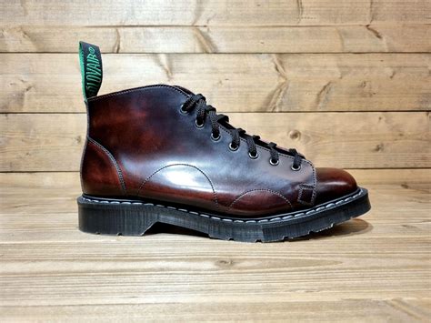 solovair monkey boots burgundy  whitby cobbler