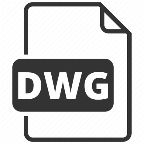 cad dwg file format icon