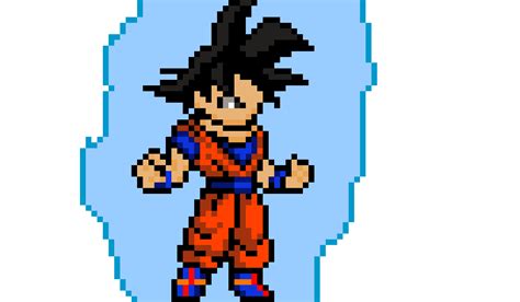 Goku Ui Pixel Art
