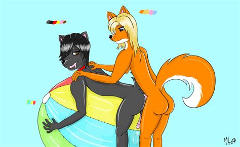 rule 34 absurd res all fours anthro ball beach ball