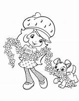 Coloring Shortcake Strawberry Pages Princess Para Girls Printable Girl Kids Book Pintar Cartoon Colorir Cute Fun Sheets Da Print Desenho sketch template