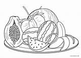 Frutas Fruta Cool2bkids Obst Malvorlage Watermelon Maternelle Früchte Ausdrucken Kostenlos Malvorlagen Variadas Auwe sketch template