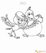 Rio Coloring Pages Kids Movie Date Playinglearning sketch template
