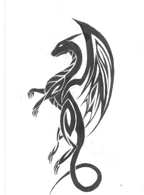 female dragon tattoo  razinfrostdrake  deviantart
