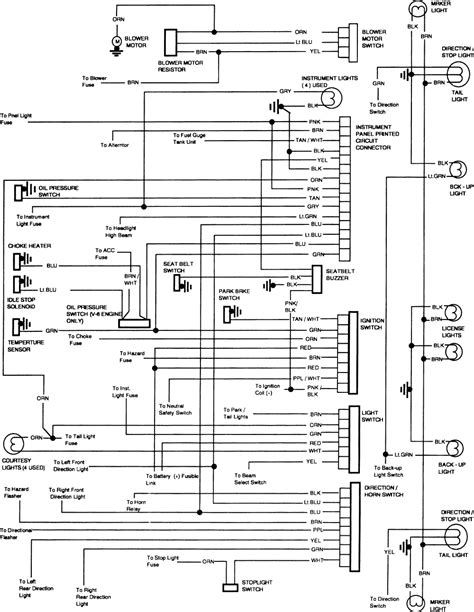 gm full size trucks   wiring diagrams repair guide autozone