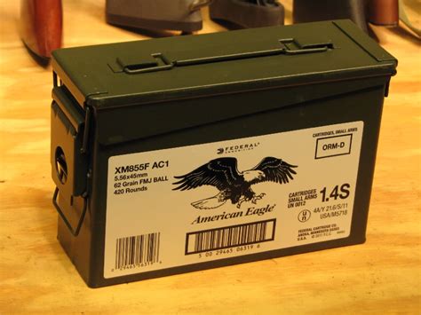 Federal 5 56 Ammunition 420rd In Ammo Can 223 Lc For Sale